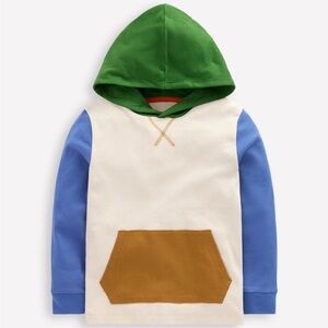 Mini Boden Boy’s Hodded-Mid Weight T-Shirt